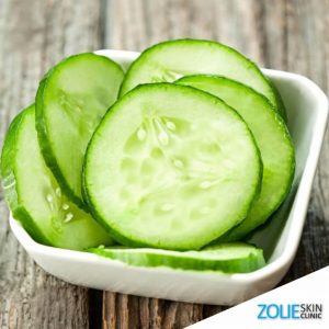DIY Aloe cucumber face pack